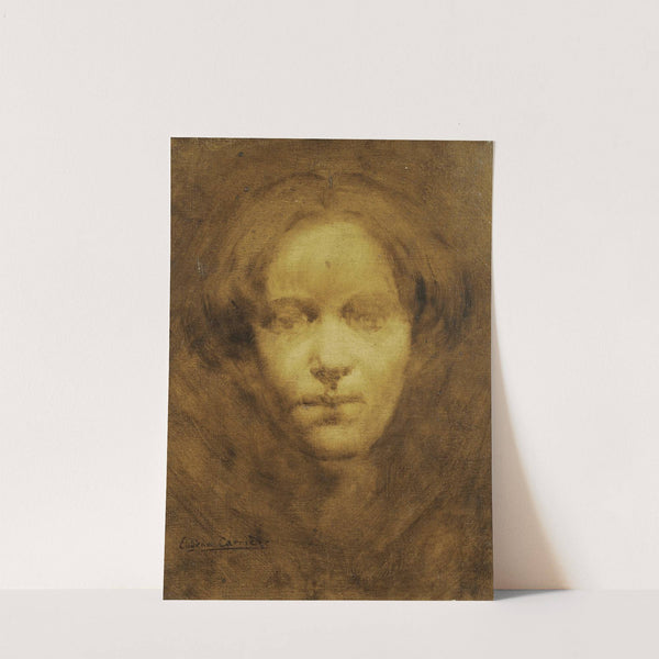 Tête de femme by Eugène Carriere