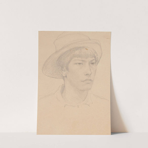 Tête de jeune homme by Fernand Cormon