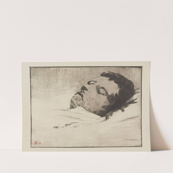 Tête de mort (1890) by Henri-Charles Guérard