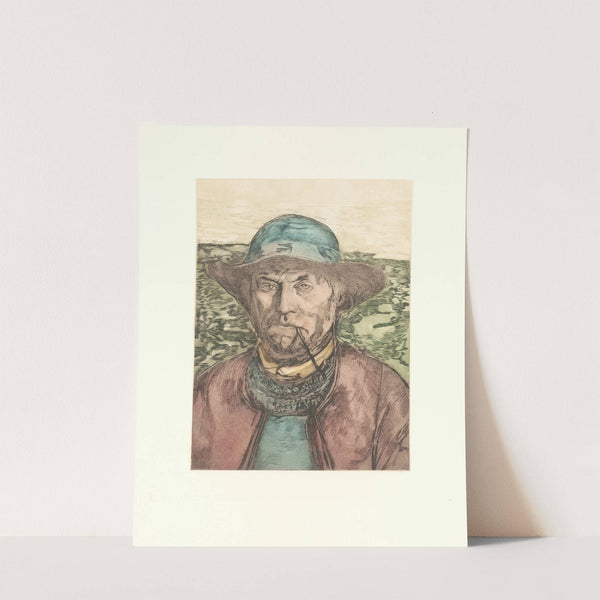 Tête de pêcheur ; portrait by Léon Bartholomé