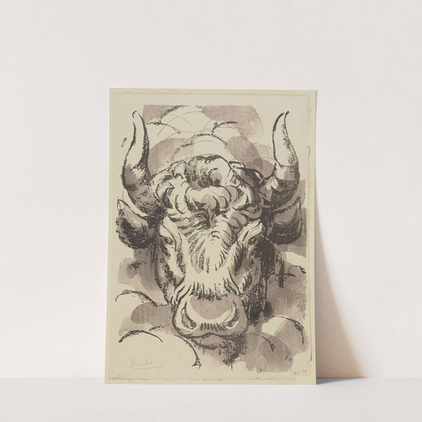 Tête de taureau (1934) by Jules Chadel