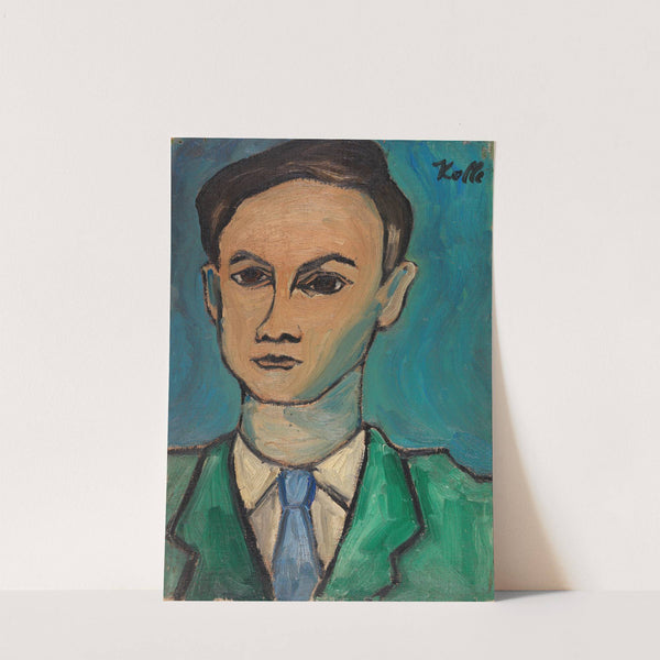 Tête d’homme (1926) by Helmut Kolle