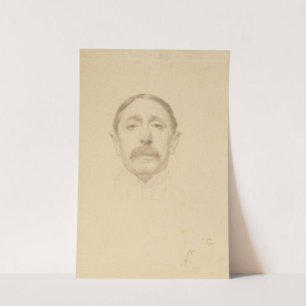 Tête d’homme by Fernand Cormon