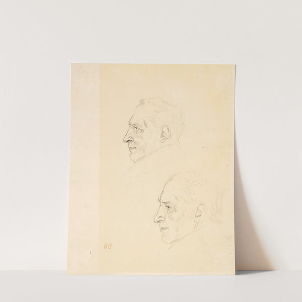 Tête d’homme by Eugène Delacroix