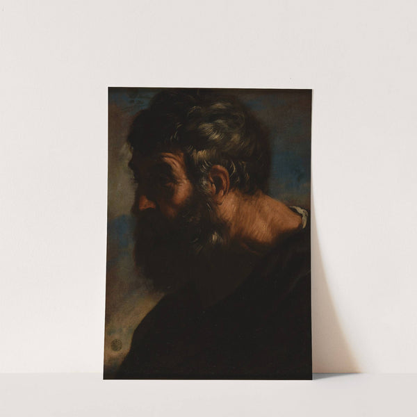 Tête d'homme by Pier Francesco Mola