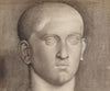 Tête d’homme de face (plâtre)