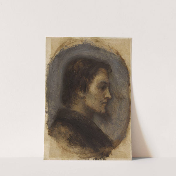 Tête d'homme by Narcisse-Virgile Diaz de La Peña