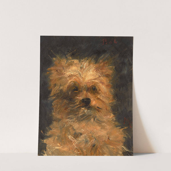Tête du chien ‘Bob’ (circa 1876) by Édouard Manet