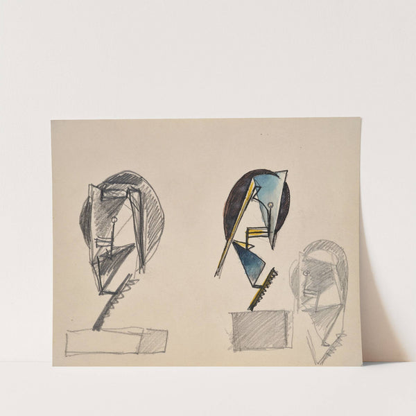 Têtes by Julio González