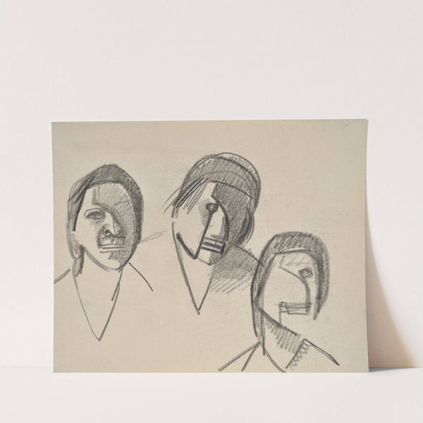 Têtes by Julio González