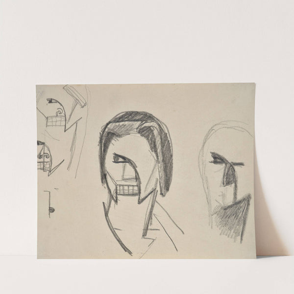 Têtes by Julio González