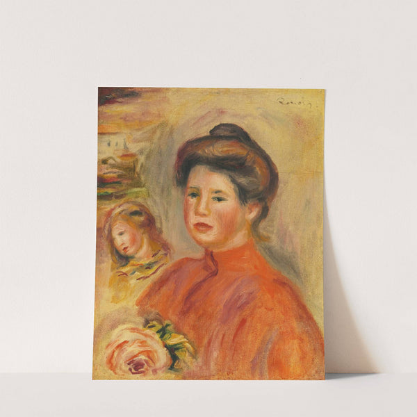 Têtes De Femme (Gabrielle) by Pierre-Auguste Renoir