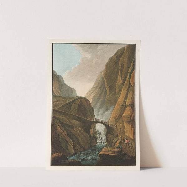 Teufelsbrücke (1915-1945) by Caspar Wolf