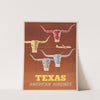 Texas - American Airlines by Martin Glanzman