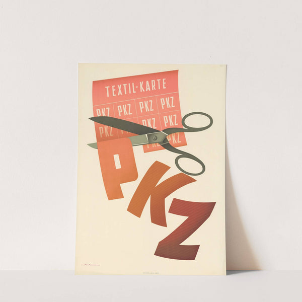 Textil-Karte – PKZ (1941) by Emil Alfred Neukomm