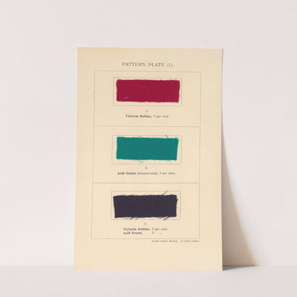 Textile Colour Mixing Pl.1 by David Paterson