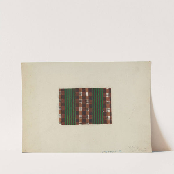 Textile Print by Ralph M. Lewis