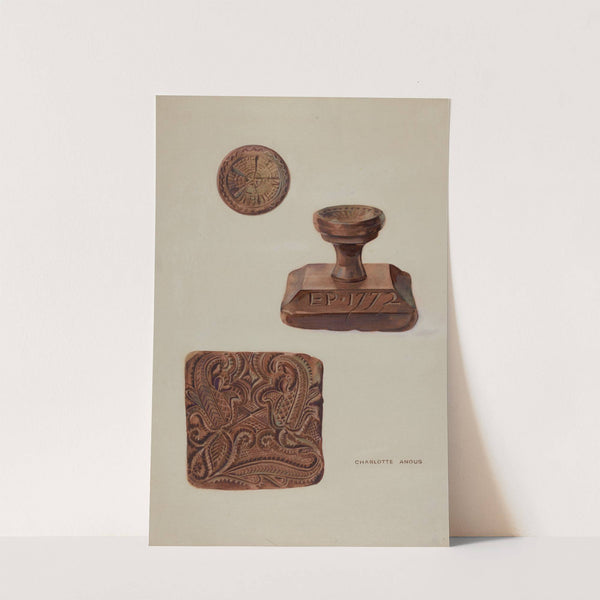 Textile Stamp by Charlotte Angus