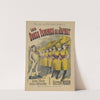 Th. de la Renaissance. Les douze femmes de Japhet, vaudeville-opérette de MM. Antony Mars et Maurice Desvallières (1891) by Lith. F. Appel