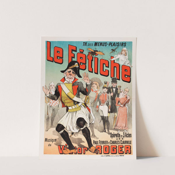 Th. Des Menus-Plaisirs Le Fétiche (1880-1900) by Alfred Choubrac