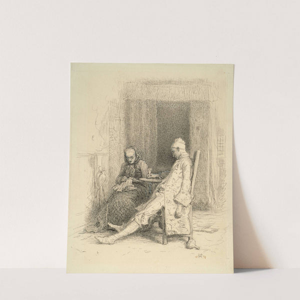 Thackeray's Barry Lyndon - The Last Days of Barry Lyndon by Sir John Everett Millais