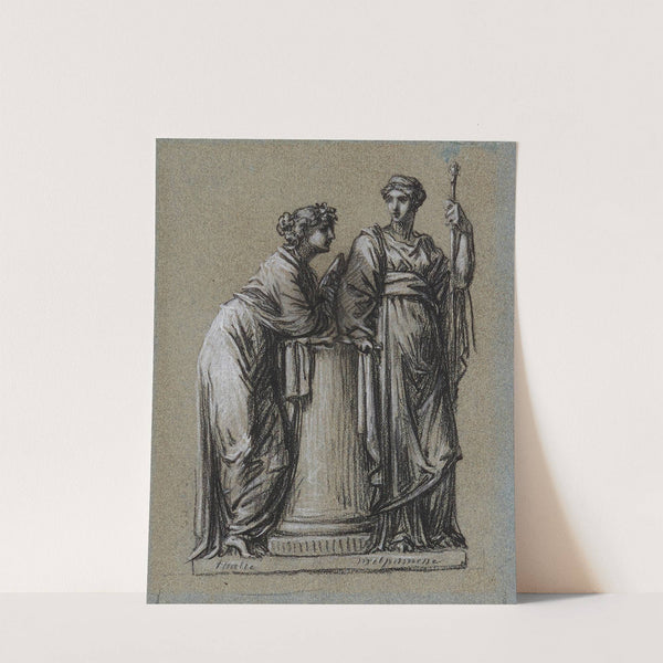 Thalie et Melpomène by Pierre-Paul Prud'hon