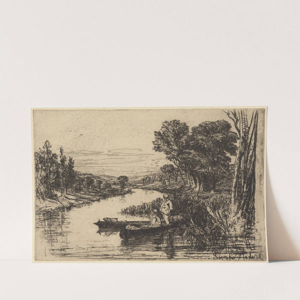 Thames Fishermen, no. 2 by Francis Seymour Haden