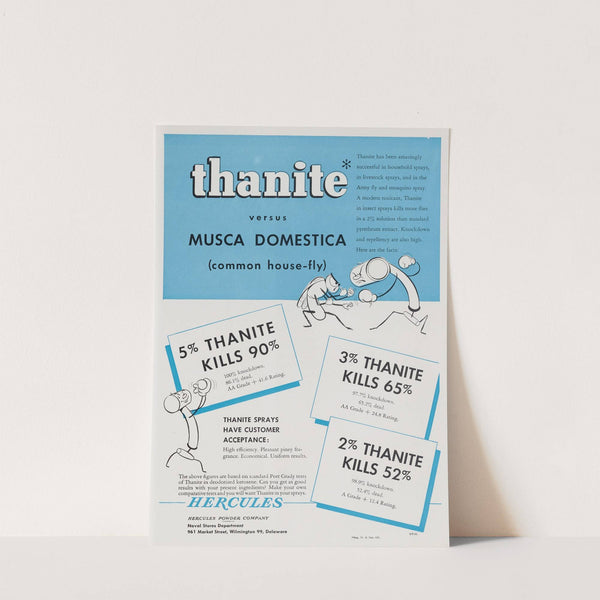 Thanite Versus Musca Domestica (Common House-Fly) by Hercules Incorporated