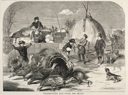 Thanksgiving Day – Ways and Means (1858)