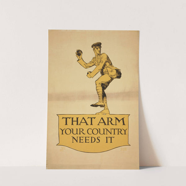 That arm - your country needs it by Vojtech Preissig