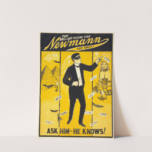 That brilliant psychic star, Newmann the Great by Anonymous