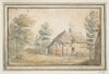 Thatched farm house