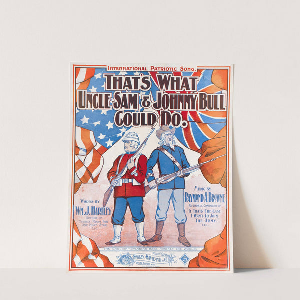 That's what Uncle Sam and Johnny Bull could do by Anonymous