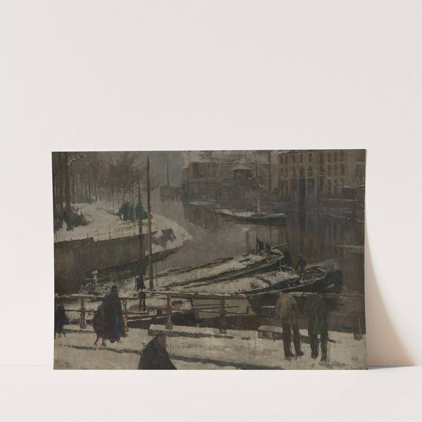 Thaw in Ghent (circa 1902) by Albert Baertsoen