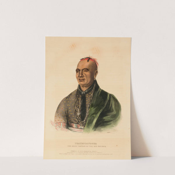 Thayendanegea. The Great Captain Of The Six Nations (1838) by Charles Bird King