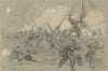 The 164th N.Y.V charging Col. killed