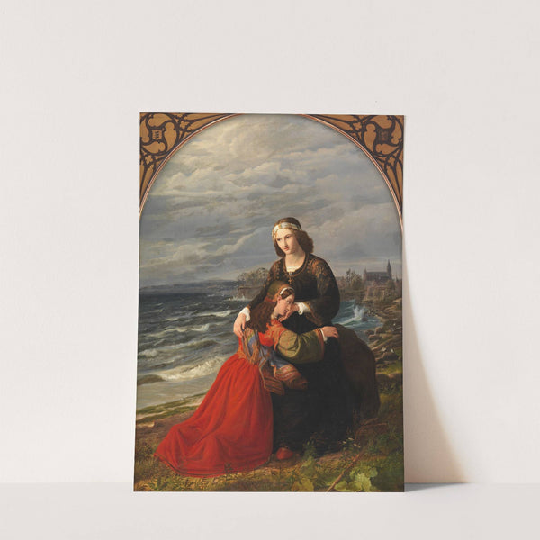 The Abandoned Daughters of the Lord High Constable, Stig Andersen Hvide by Dankvart Dreyer