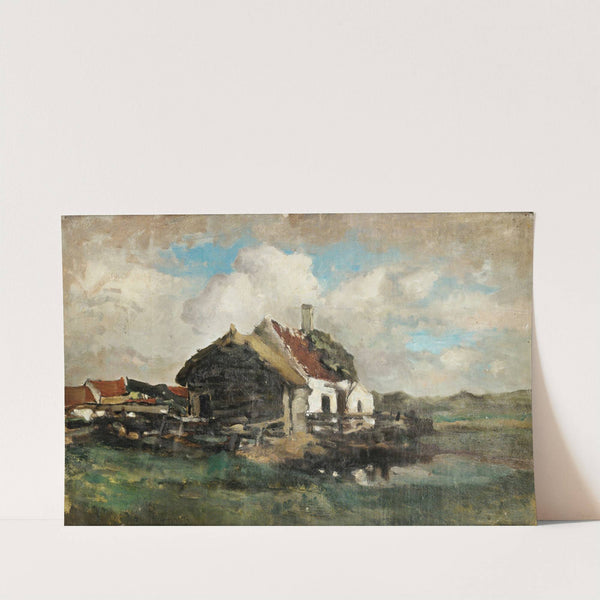 The Abandoned House by Félicien Rops