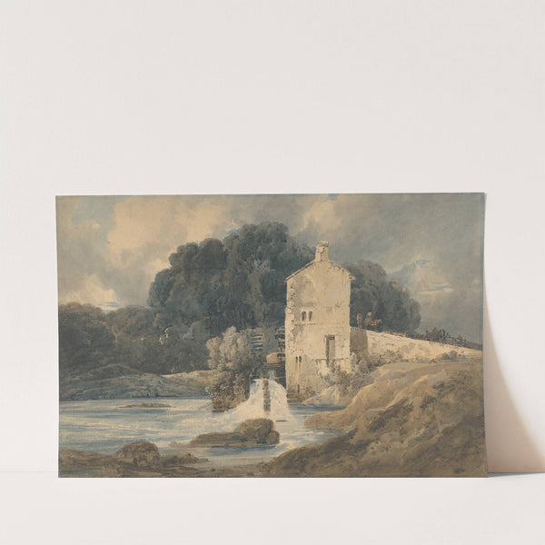 The Abbey Mill, Knaresborough by Thomas Girtin