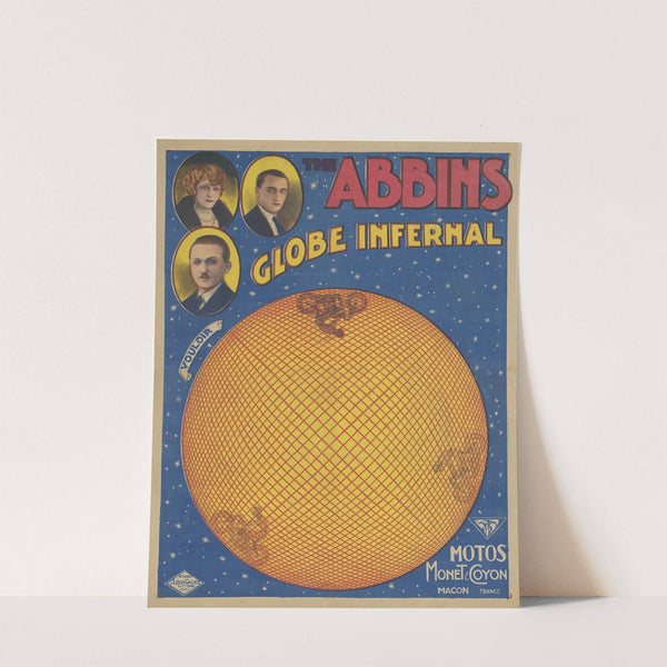 The Abbins. Globe infernal. Motos Monet & Coyon (1930) by Louis Galice