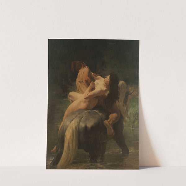 The abduction (1887-1889) by Evariste-Vital Luminais