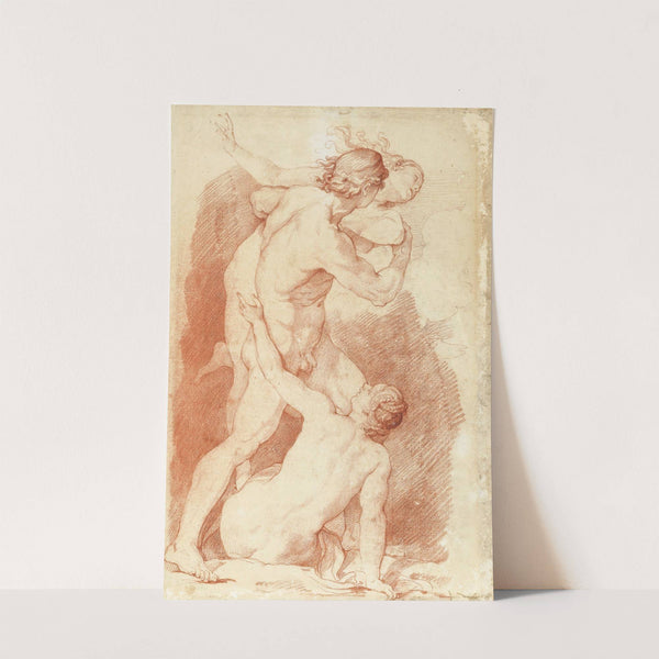 The Abduction Of Helen by Charles-Joseph Natoire