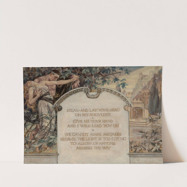 The Abolishing of Death, Cosmopolitan commission (1919) by Frank Xavier Leyendecker