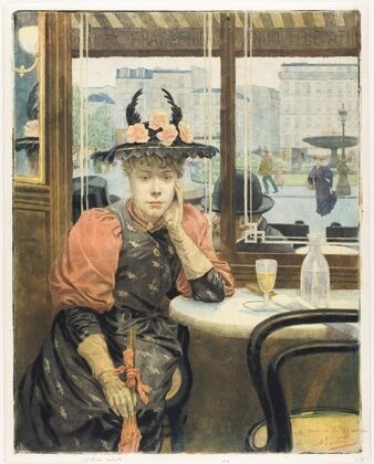 The Absinthe Drinker