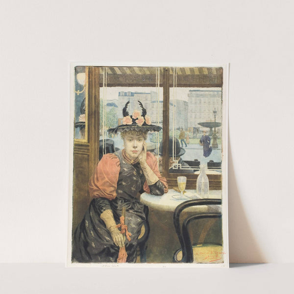 The Absinthe Drinker by Albert-Emmanuel Bertrand