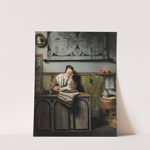 The Account Keeper (1656) by Nicolaes Maes