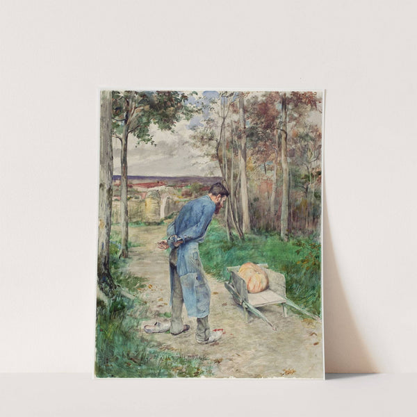 The Acorn and the Pumpkin by Jules Bastien-Lepage