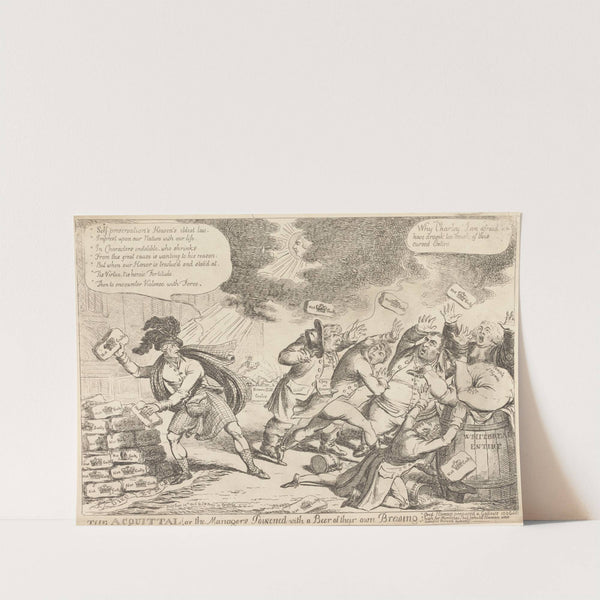 The Acquittal or the Managers Poisened with a Beer of Their Own Brewing by Charles Williams