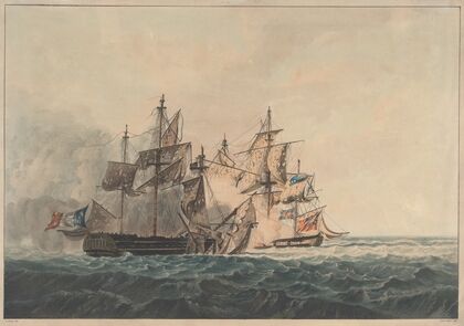 The Action between his Majesty’s Sloop ‘Bonne Citoyenne’ and the French Frigate ‘La Furieuse’ (1810)