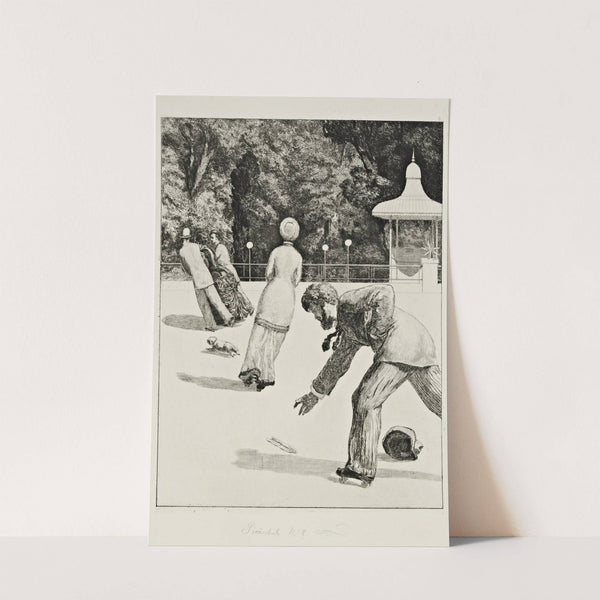 The Action (1880) by Max Klinger